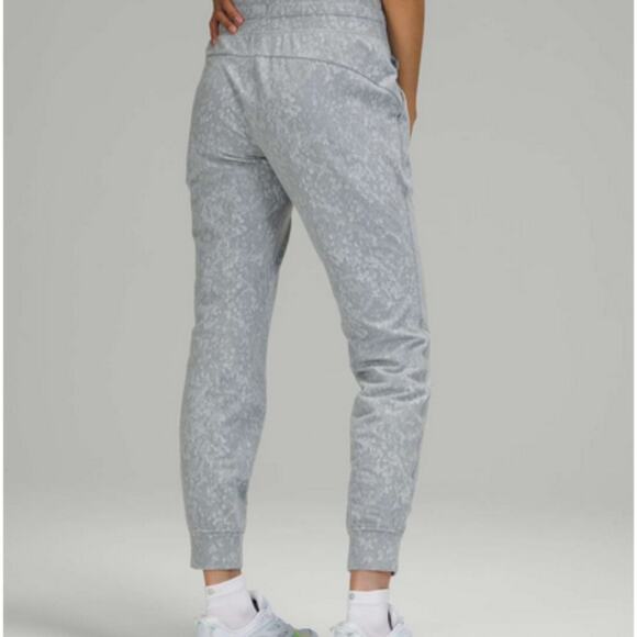 Lululemon Ready to Rulu Jogger 29" Speckle Spritz Jacquard Rhino Grey Silver Dr - Picture 2 of 15